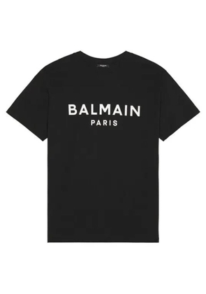 Balmain Paris Print Cotton T-Shirt