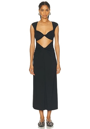 Beaufille Verne Dress in Black - Black. Size L (also in ).