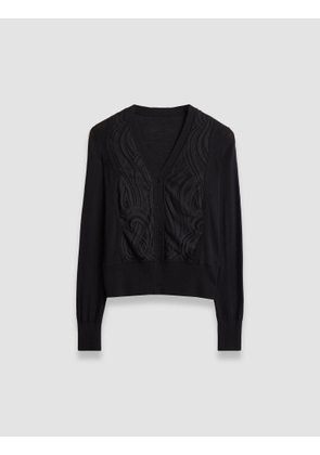 Lace Knit Cardigan - XS