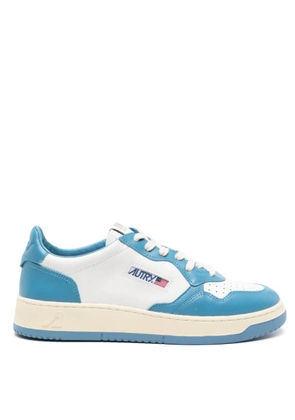 Autry Bicolor Medalist Leather Low Sneakers