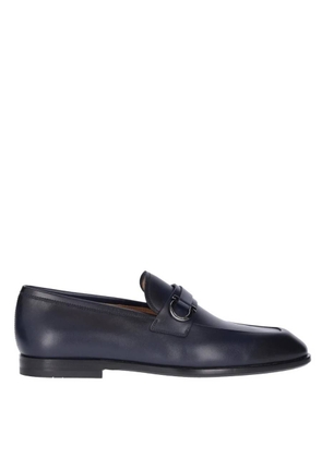 Ferragamo Gancini-Buckle Leather Loafers