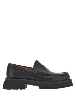 Ferragamo Black Fergal Chunky Loafers