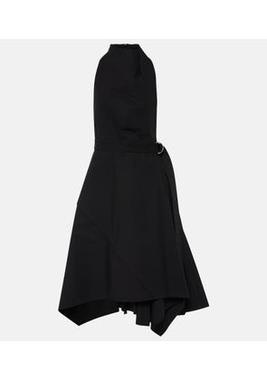 Proenza Schouler Yoko cotton-blend poplin wrap dress