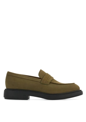 Ferragamo Olive Penny Loafers