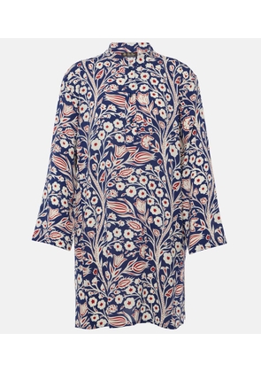 Loro Piana Floral silk tunic