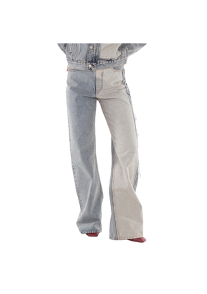 MM6 Maison Margiela 5 Pockets Pants in Light Blue