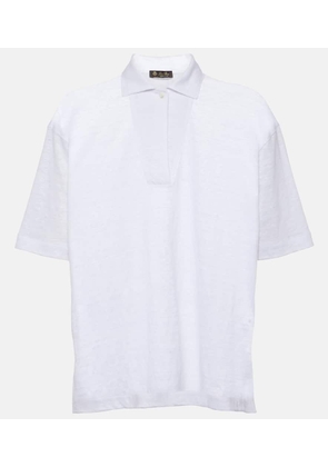 Loro Piana Linen polo shirt