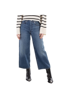 Anine Bing Ladies Washed Blue Rick Jeans