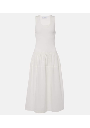 Proenza Schouler White Label Malia cotton poplin midi dress