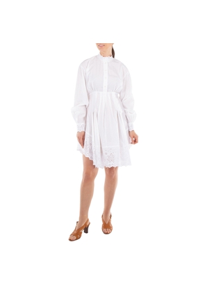 Rabanne Embroidered Lace Detailed Shirt Dress