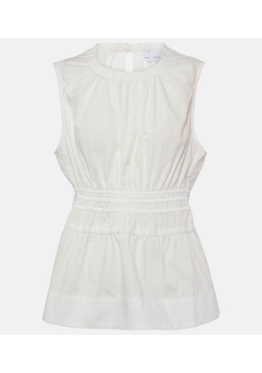 Proenza Schouler White Label Birdie cotton poplin top