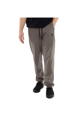 Marcel Burlon Cross Logo Print Cotton Track Pants