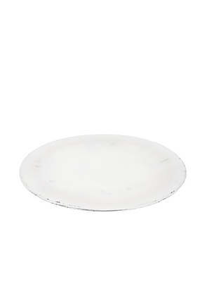 Anastasio Home Wafer Thin Dish in Aluminum - Metallic Silver. Size all.