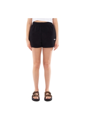 Rotate Ladies Black High Waist Shorts
