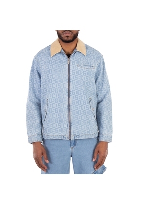 GCDS Monogram Denim Harrington Jacket