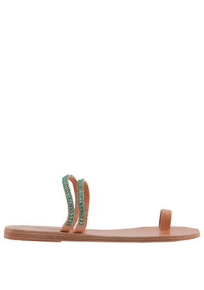 Ancient Greek Sandals Ladies Skalida Flat Sandals