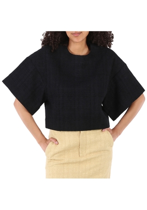 Gauchere Ladies Black Vlad Cropped Top