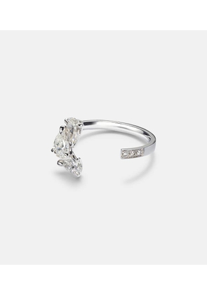 Repossi Serti sur Vide 18kt white gold ring with diamonds