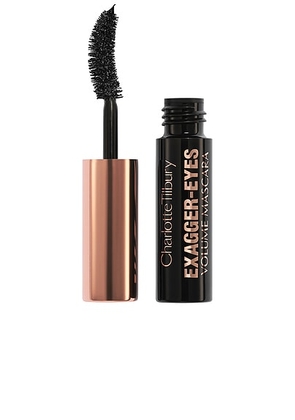 Charlotte Tilbury Travel Size Exagger-Eyes Volume Mascara in N/A - Black. Size all.