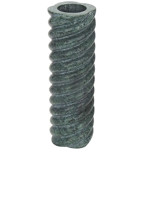 Anastasio Home Tall Swell Vase in Emerald - Green. Size all.