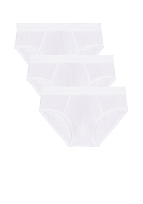 CDLP 3 Pack Y Briefs in White - White. Size XL/1X (also in ).