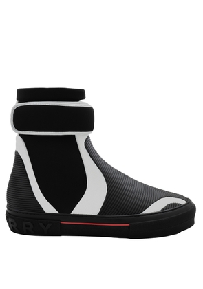 Burberry Mens Black Sub High-Top Sneakers