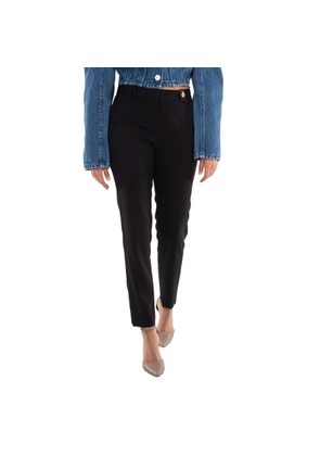 Versace Ladies Black Medusa 95 Tailored Trousers