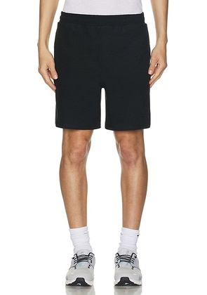 Beyond Yoga Take It Easy Short in Darkest Night - Black. Size L (also in M, S).
