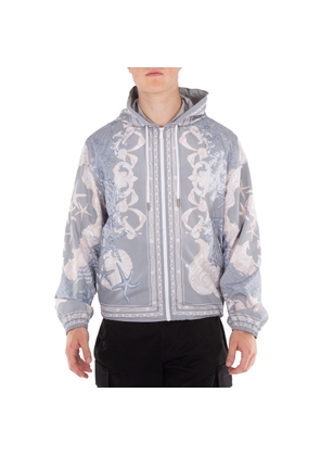 Versace Barocco Sea Hooded Windbreaker Jacket