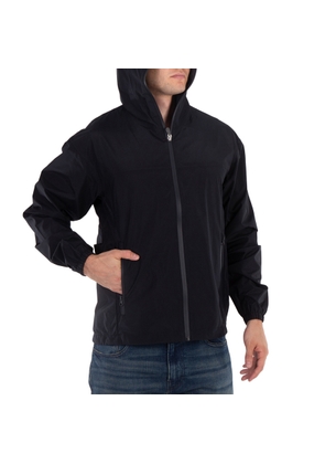 Save The Duck Black Orik Hooded Windbreaker Jacket