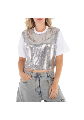 Rabanne Metallic Mesh T-Shirt