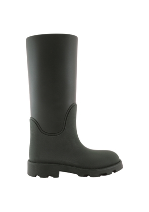 Burberry Rubber Marsh Calf-Length Rain Boots