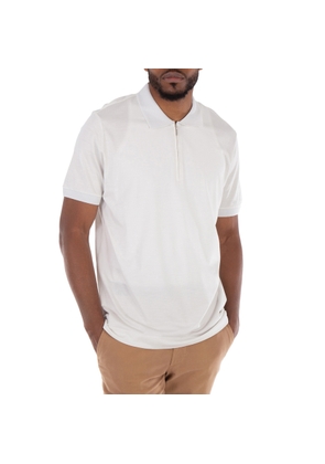 Hugo Boss Short-Sleeved Zip-Placket Polo Shirt