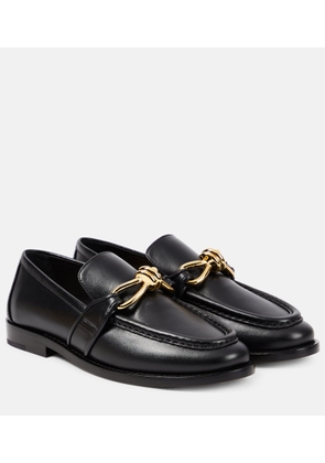 Bottega Veneta Astaire leather loafers