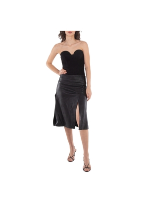 Stella Mccartney Alter Mat Split Front A-Line Skirt