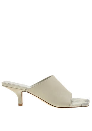 Burberry Plaster Leather Duck 55 Mules