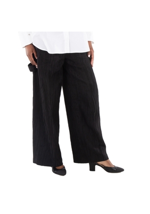 Stella Mccartney Net Sustain Organic Cotton-Blend Jacquard Pants