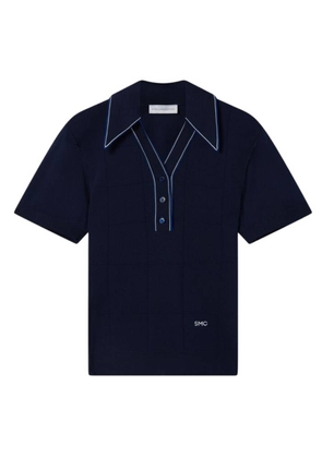 Stella Mccartney Technical Knit Short Sleeve Polo Shirt