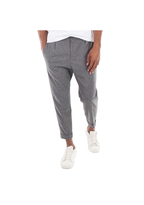 Hugo Boss Tapered-Fit Stretch Flannel Trousers