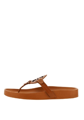 Tory Burch Miller Cloud Leather Thong Sandals