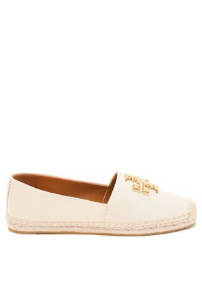 Tory Burch Eleanor Espadrilles Leather Flats