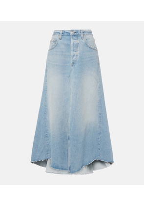 Citizens of Humanity Mina Reworked denim midi skirt
