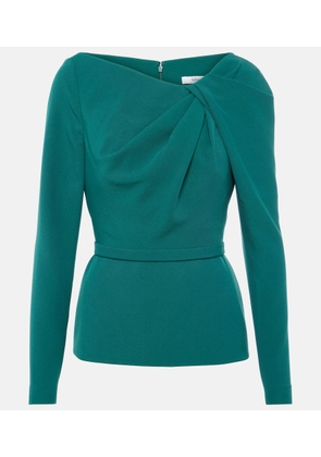 Safiyaa Manya gathered crepe top