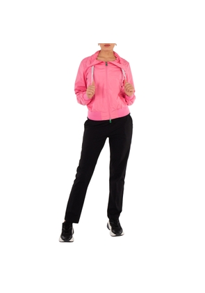 Save The Duck Ladies Aurora Pink Karin Bomber Rain Jacket