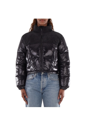 Save The Duck Aluna Corduroy Quilted Long Sleeve Jacket