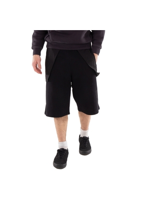 A Cold Wall Overlay Cotton Sweatshorts