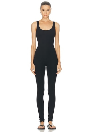 Eterne Tank Catsuit in Black - Black. Size L (also in XL).