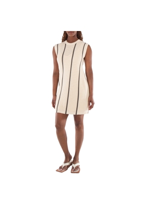 Anine Bing Stripe Sleeveless Lanie Mini-Length Dress