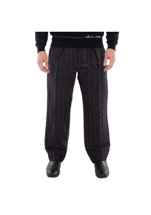 Fendi Straight-Leg Pleated Pants