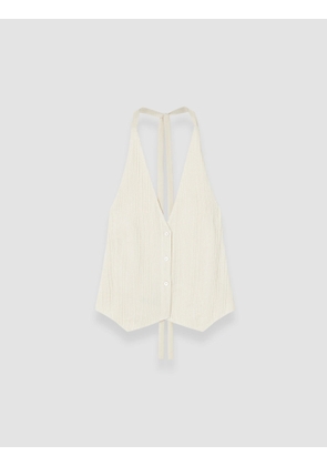 Suez Pleat Jacquard Tie Waistcoat - 36